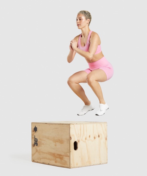 Gymshark Vital Seamless 2.0 Shorts Sorbet Pink Marl