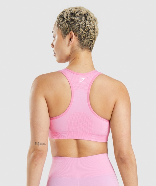 Sutiã Esportivo Gymshark Vital Seamless 2.0 Sorbet Rosa Marl