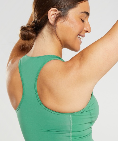 Gymshark Whitney Crop Tank Palm Green