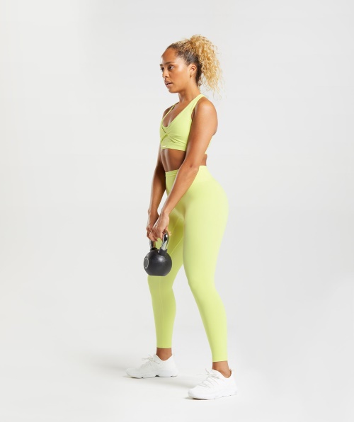 Legging De Cintura Alta Gymshark Whitney Verde Algas Marinhas