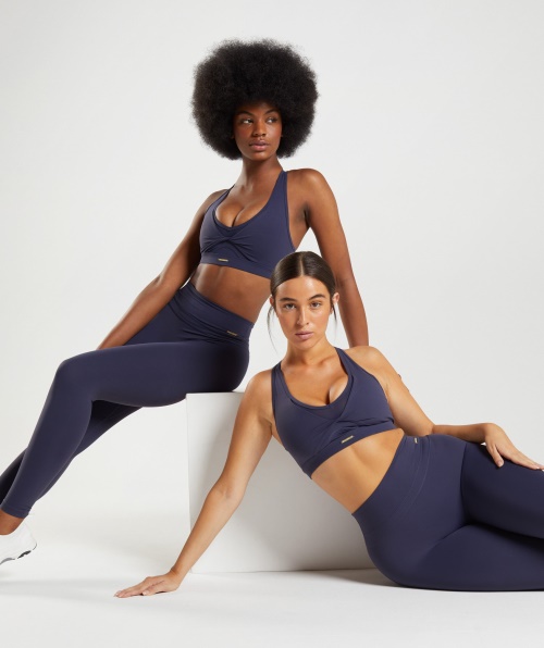 Sutiã Esportivo Gymshark Whitney Mesh índigo Marinho