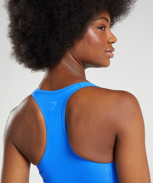 Sutiã Esportivo Gymshark Whitney Mesh Otimista Azul