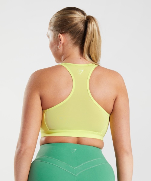 Sutiã Esportivo Gymshark Whitney Mesh Verde Algas Marinhas