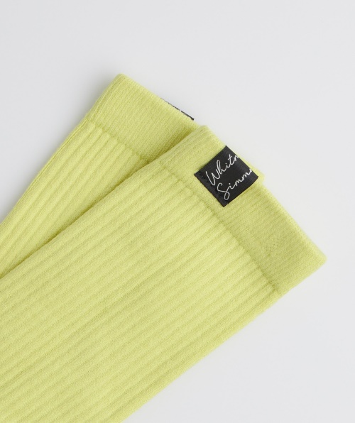 Meias Gymshark Whitney Tab Crew 1pk Sea Kelp Green